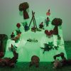 „Small World” įkraunamas šviečiantis kalnas
