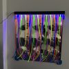 UV LED sensorinė užuolaida 80*80 cm su akriliniu 9 kupolų išgaubtu veidrodžiu