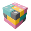 TUKI MAGNETINĖS KALADĖLĖS BUILDER 12
