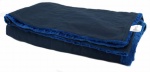 Dvipusė sunkaus audinio antklodė - NAVY BLUE