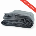 Dvipusė sunkaus audinio antklodė CLASSIC PREMIUM – 200X220 CM / 10 KG / STIKLO GRANULIATAS