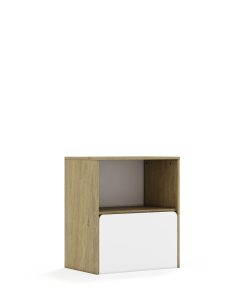 Lentynų spinta BLOX Base 70 2P su dėže 706x466x813 ąžuolo korpusas BOX-2P-2R-S-O