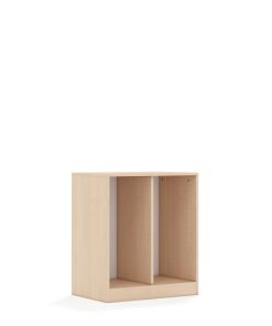 Lentynų spinta dėžėms BLOX Base 70 2PG 706x466x813 beržo korpusas BOX-2PG-2R-B