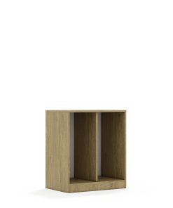Lentynų spinta dėžėms BLOX Base 70 2PG 706x466x813 ąžuolo korpusas BOX-2PG-2R-O