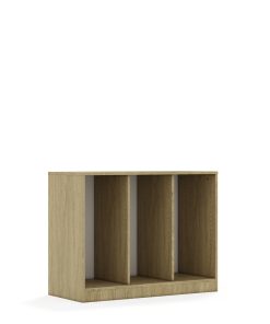 Lentynų spinta dėžėms BLOX Base 110 2PG 1049x466x813 ąžuolo korpusas BOX-2PG-3R-O