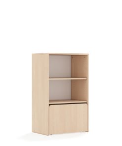 Lentynų spinta BLOX Base 70 3P su dėže 706x466x1165 beržo korpusas BOX-3P-2R-S-B