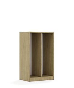 Lentynų spinta dėžėms BLOX Base 70 3PG 706x466x1165 ąžuolo korpusas BOX-3PG-2R-O