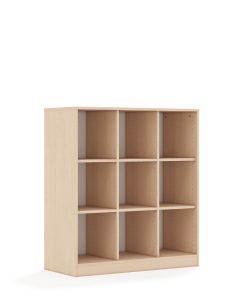 Lentynų spinta BLOX Base 110 3PP 1049x466x1165 beržo korpusas BOX-3PP-3R-B