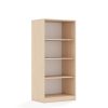 Lentynų spinta BLOX Base 70 4P 706x466x1517 beržo korpusas BOX-4P-2R-B