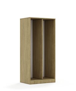 Lentynų spinta dėžėms BLOX Base 70 4PG 706x466x1517 ąžuolo korpusas BOX-4PG-2R-O