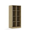 Lentynų spinta BLOX Base 70 4PP 706x466x1517 ąžuolo korpusas BOX-4PP-2R-O