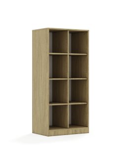 Lentynų spinta BLOX Base 70 4PP 706x466x1517 ąžuolo korpusas BOX-4PP-2R-O