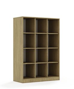 Lentynų spinta BLOX Base 110 4PP 1049x466x1517 ąžuolo korpusas BOX-4PP-3R-O