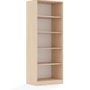 Lentynų spinta BLOX Base 70 5P 706x466x1869 beržo korpusas BOX-5P-2R-B
