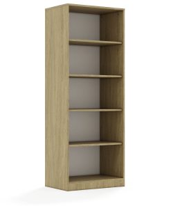 Lentynų spinta BLOX Base 70 5P 706x466x1869 ąžuolo korpusas BOX-5P-2R-O