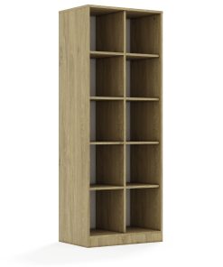 Lentynų spinta BLOX Base 70 5PP 706x466x1869 ąžuolo korpusas