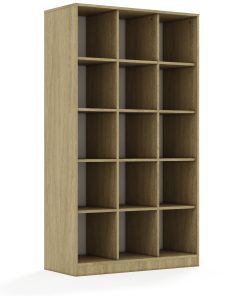 Lentynų spinta BLOX Base 110 5PP 1049x466x1869 ąžuolo korpusas BOX-5PP-3R-O
