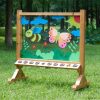 MASTERKIDZ skaidri akrilo tapybos lenta + puodeliai