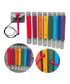 MASTERKIDZ sieniniai cimbolai, ksilofonas, muzikos instrumentai, STEM lentos priedai