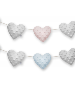 „Dream Pillows AKSON“ pliušinė širdelių girlianda