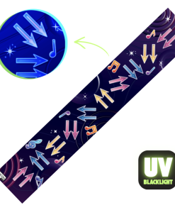 Veiklos kilimėlis „Šokinėjančios pėdos“ – UV rodyklės – 50x300 cm