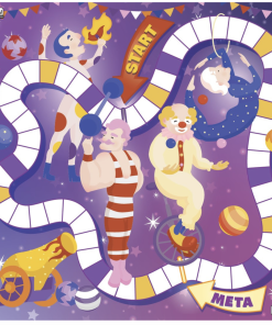 „CIRCUS“ kilimėlis (100x100 cm) + PDF kortelių rinkinys