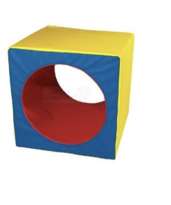 Minkšta figūra kamuoliukų baseinams – TUNELIS 60x50x50 cm AKSON