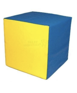 Minkštas elementas kamuoliukų baseinui – kubas 50x50x50 cm AKSON